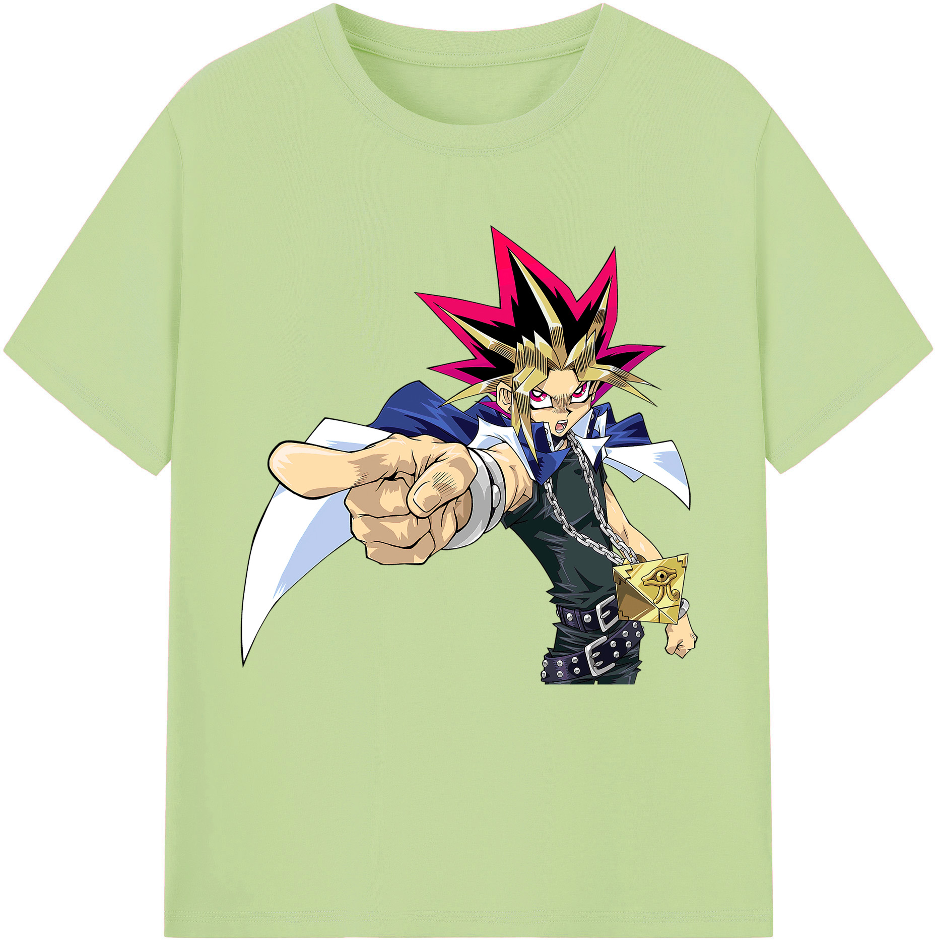 （画像用） 遊☆戯☆王 Yu-Gi-Oh! 綿100％半袖Tシャツ（フロントプリント）